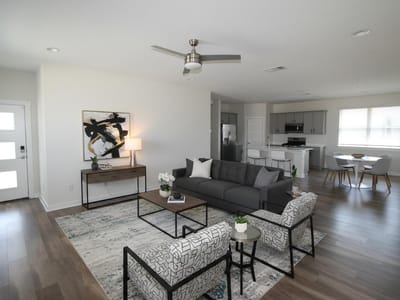 Living area at 100 Centuryplant RD - 4 bed 2 bath home