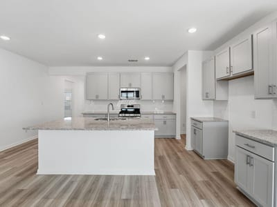 Living area at 100 Childress St - 3 bed 2 bath home