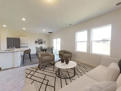 Primary bedroom at 100 Dirty Harry Dr - 3 bed 2 bath home