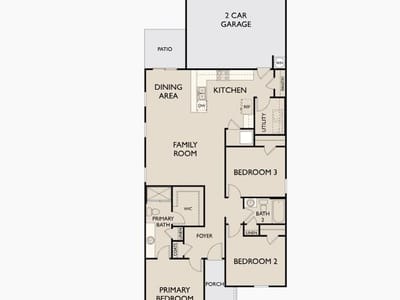 Living area at 100 Mullen WAY - 3 bed 2 bath home