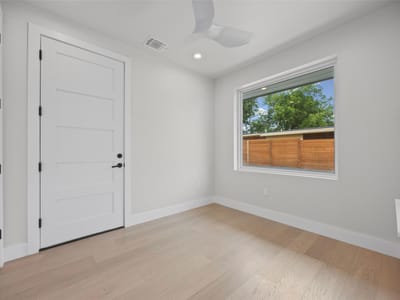 Primary bedroom at 100 W Odell ST Unit #1 - 3 bed 3 bath home