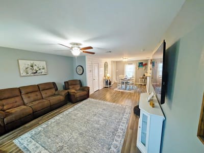 Living area at 100 Wincliff CV Unit #13D - 3 bed 2 bath home