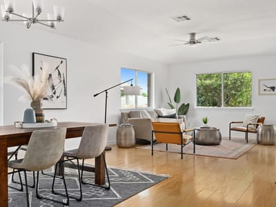 Living area at 1000 Grey Castle DR - 4 bed 2 bath home