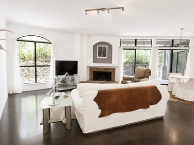 Living area at 1000 Liberty Park DR Unit #208 - 2 bed 2 bath home