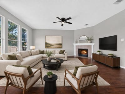 Living area at 1000 Promenade CT - 4 bed 2 bath home