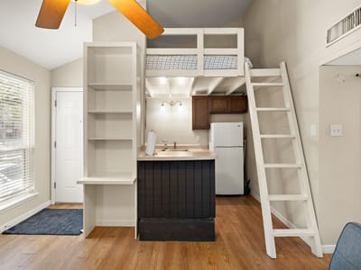 Primary bedroom at 1000 W 26th ST Unit #213 - 1 bed 1 bath home