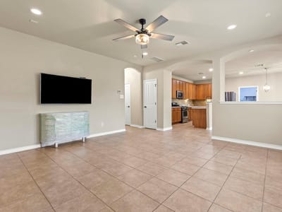Living area at 1001 Hondo LN - 4 bed 2 bath home