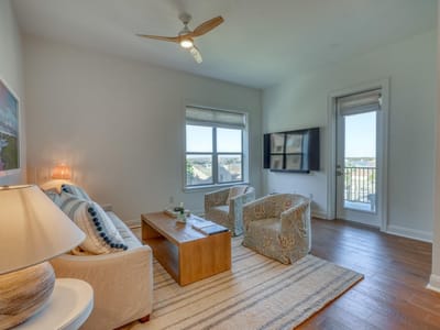 Primary bedroom at 1001 The Cape Rd Unit #46 - 1 bed 1 bath home