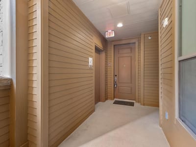 Primary bedroom at 1001 The Cape RD Unit #16 - 1 bed 1 bath home