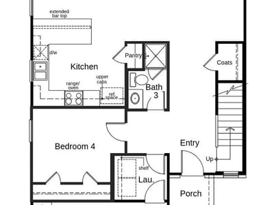 Kitchen at 1002 Golden ST - 4 bed 3 bath home