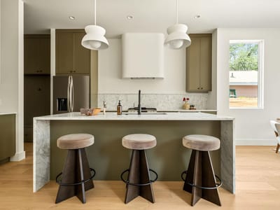 Kitchen at 1004 Juanita Unit #2 - 4 bed 3 bath home