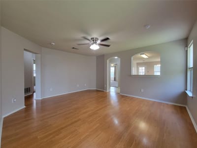 Living area at 1005 Burgess DR - 3 bed 2 bath home