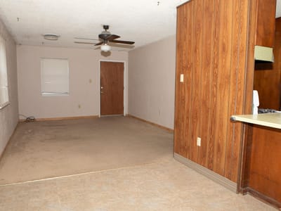 Primary bedroom at 1005 Campbell ST - 3 bed 1 bath home