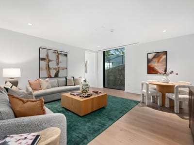 Primary bedroom at 1006 Baylor ST Unit #204 - 3 bed 3 bath home