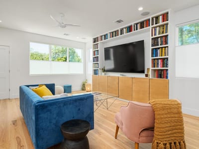 Primary bedroom at 1007 E 15th ST Unit #2 - 3 bed 3 bath home