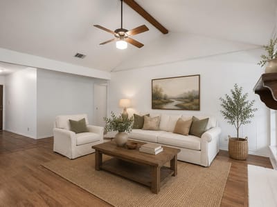 Primary bedroom at 1007 Quail Park DR - 4 bed 2 bath home