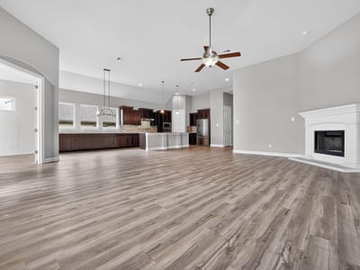 Living area at 1009 Wolcott DR - 4 bed 3 bath home