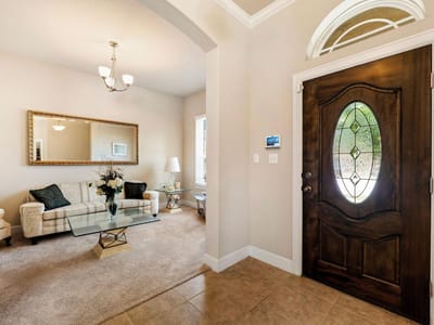 Primary bedroom at 101 Canyon Lake LN - 4 bed 3 bath home