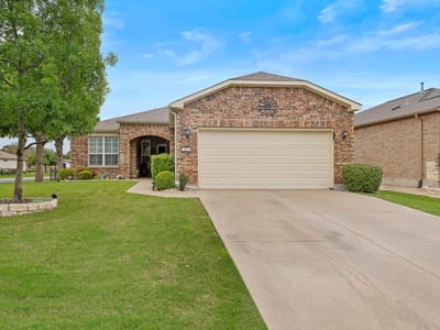 Living area at 101 Copperas Creek CV - 2 bed 2 bath home