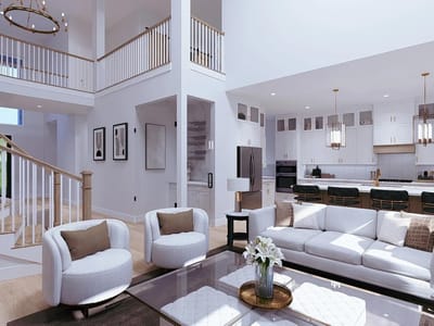 Living area at 101 Old Eagle Rd - 5 bed 4 bath home