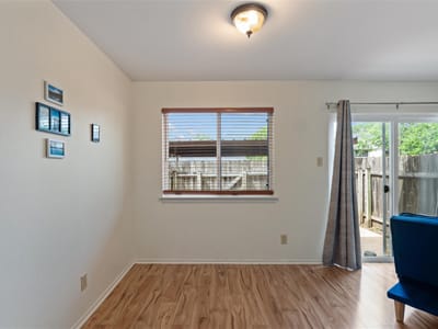 Primary bedroom at 101 S Clearday DR Unit #122 - 2 bed 1 bath home