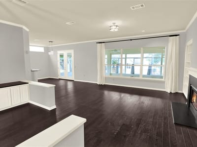 Living area at 101 Scissortail TRL - 2 bed 2 bath home