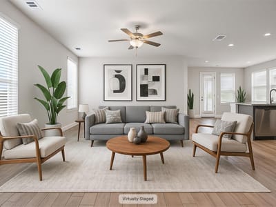 Living area at 101 Stone Canyon DR - 6 bed 3 bath home