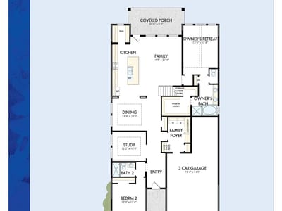 Living area at 1010 Iron Willow LOOP - 5 bed 4 bath home