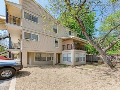 Primary bedroom at 1010 W 23rd ST Unit #2 - 2 bed 2 bath home