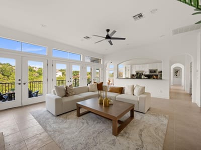 Living area at 10105 Pickfair DR - 6 bed 5 bath home