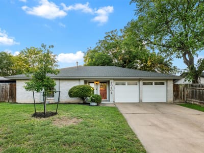 Primary bedroom at 10106 Woodstock DR - 3 bed 1 bath home