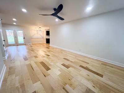 Primary bedroom at 10108 Floyd Dr - 3 bed 2 bath home