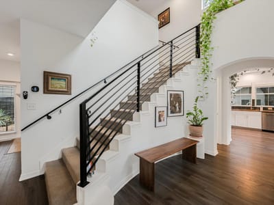Primary bedroom at 1011 Brodie ST Unit #8 - 3 bed 2 bath home