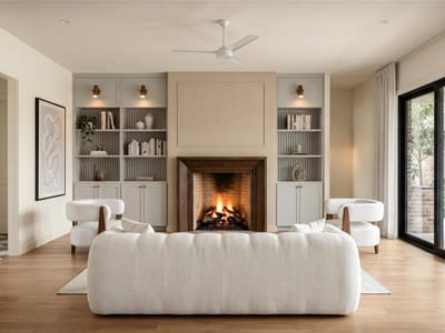 Living area at 1011 Castile RD - 5 bed 4 bath home