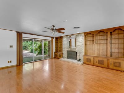 Primary bedroom at 1011 N Vanderveer St - 3 bed 2 bath home