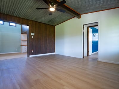 Primary bedroom at 1012 Hill St - 3 bed 1 bath home