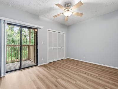 Primary bedroom at 1013 Chestnut ST Unit #B1 - 2 bed 2 bath home