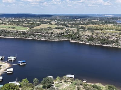Kitchen at 1015-1017 Lake Shore Lot 72&73 Dr - Laguna Vista, Spicewood, TX