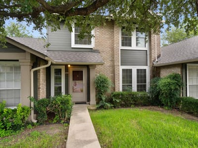 Primary bedroom at 1015 E Yager LN Unit #129 - 2 bed 1 bath home
