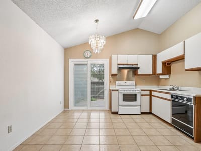 Primary bedroom at 1015 E Yager LN Unit #2 - 2 bed 2 bath home