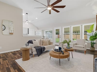 Primary bedroom at 1015 Pecan Creek DR - 4 bed 2 bath home