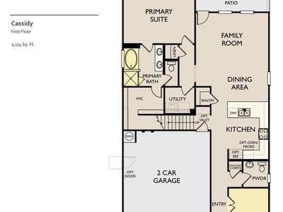 Kitchen at 1016 Smudge WAY - 4 bed 2 bath home