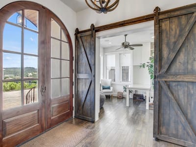 Primary bedroom at 102 Canyon Turn Trl - 4 bed 5 bath home
