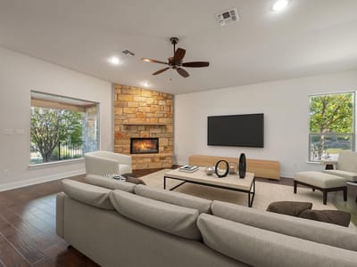 Primary bedroom at 102 Cedar Glen Cv - 3 bed 2 bath home