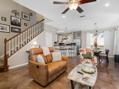 Living area at 102 Elm Hill CT - 3 bed 2 bath home