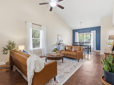 Primary bedroom at 102 San Gabriel DR - 3 bed 2 bath home