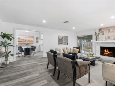 Living area at 10205 Willfield DR - 4 bed 2 bath home