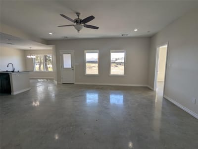 Living area at 1023 Fieldstone Dr - 3 bed 2 bath home