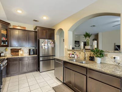 Living area at 103 Buescher CV - 3 bed 2 bath home