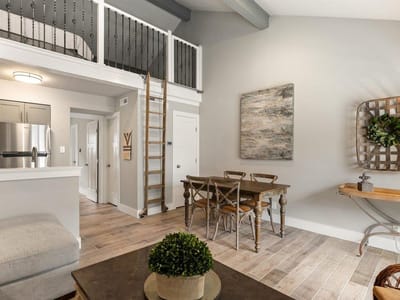 Primary bedroom at 103 Island DR Unit #2 - 2 bed 1 bath home